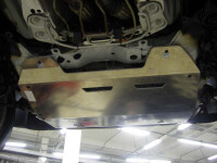 Skid plate for Volvo XC90 2002-, 2,5 mm steel (engine +...