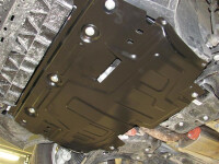 Skid plate for VW Polo, 1,8 mm steel (engine + gear box)