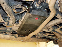 Unterfahrschutz für VW Touareg, 2,5 mm Stahl (Differential Hinterachse)