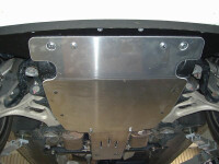 Skid plate for VW Touareg 2010-, 2,5 mm steel (engine)