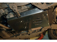 Unterfahrschutz für VW Touareg, 5 mm Aluminium (Getriebe + Verteilergetriebe)