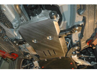 Skid plate for VW Touareg 2010-, 5 mm aluminium (gear box)