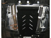 Skid plate for Ford Ranger 2012-, 3 mm steel (gear box)