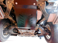 Unterfahrschutz für Isuzu D-Max 2012-, 2,5 mm Stahl (Getriebe)