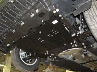 Skid plate for Toyota Verso, 2 mm steel (engine + gear box)