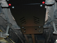Skid plate for Dodge RAM, 3 mm steel (gear box + transfer case)