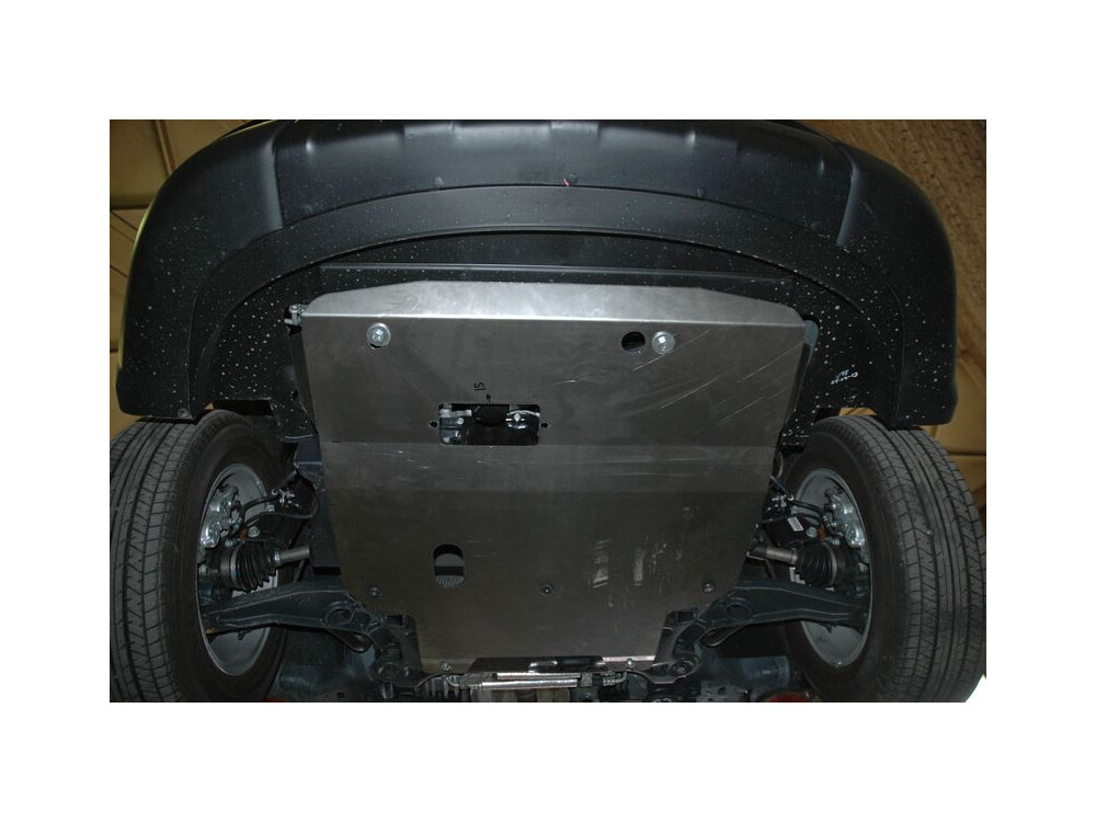 Skid plate for Fiat Freemont, 5 mm aluminium (engine + gear box)