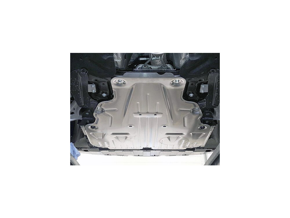 Unterfahrschutz für Mercedes B 2012-, 1,8 mm Stahl gepresst (Motor + Getriebe)