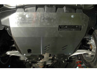 Skid plate for Nissan Murano 2010-, 5 mm aluminium (engine + gear box)