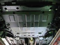 Unterfahrschutz für Nissan Qashqai 2014-, 2 mm Stahl...
