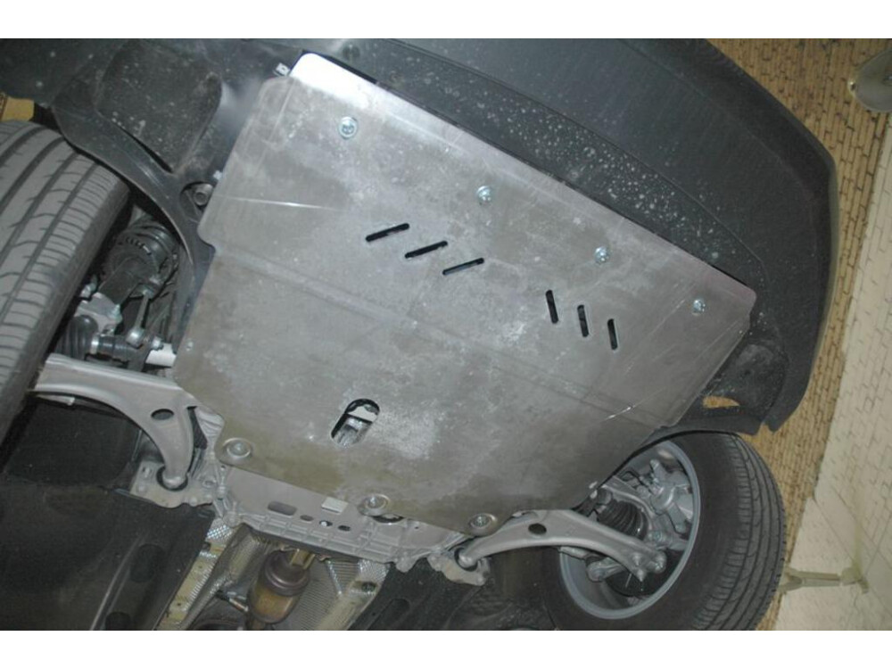 Skid plate for Seat Alhambra 2010-, 2 mm steel (engine + gear box)