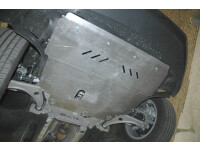Skid plate for Seat Alhambra 2010-, 2 mm steel (engine +...
