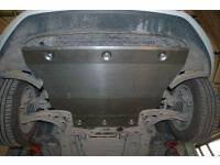 Skid plate for Skoda Octavia 2013-, 2 mm steel (engine +...