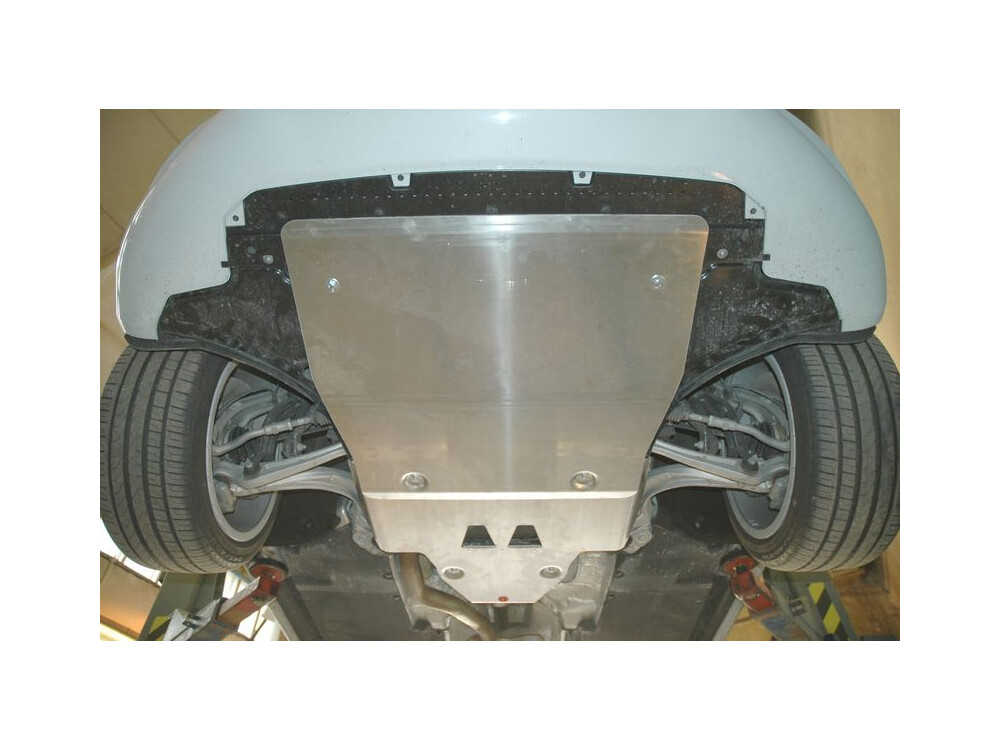Unterfahrschutz für Audi A4 2008-, 5 mm Aluminium (Motor + Getriebe)