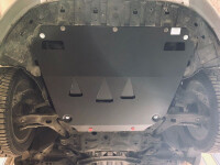 Skid plate for Volvo V40, 2,5 mm steel (engine + gear box)