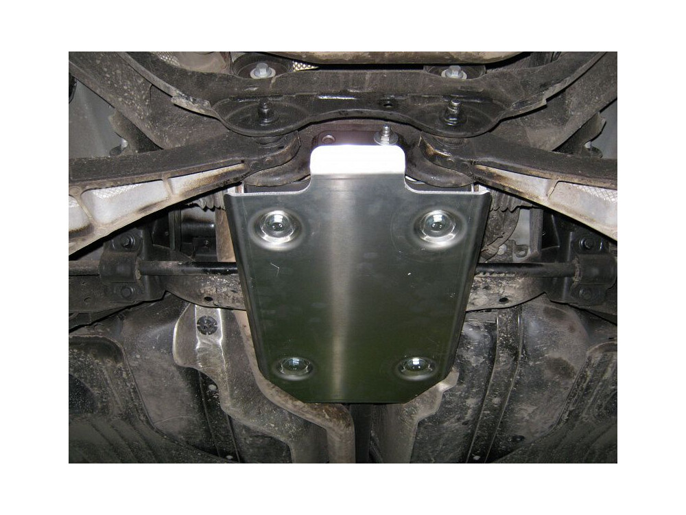 Unterfahrschutz für Volvo XC70, 5 mm Aluminium (Differential Hinterachse)