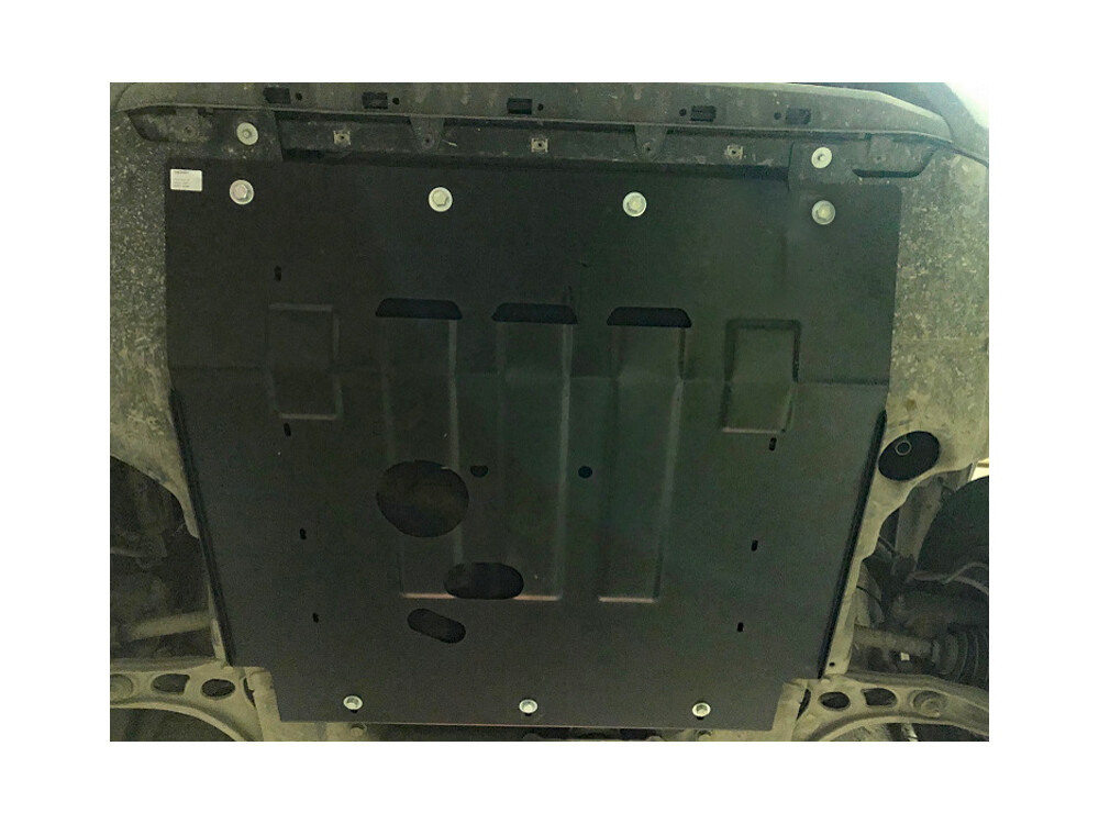 Skid plate for Peugeot Boxer 2011-, 3 mm steel (engine + gear box)