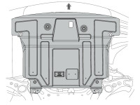 Unterfahrschutz für Hyundai Santa FE 2012-, 2 mm...