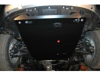 Unterfahrschutz für Peugeot 4007, 2 mm Stahl gepresst (Motor + Getriebe)