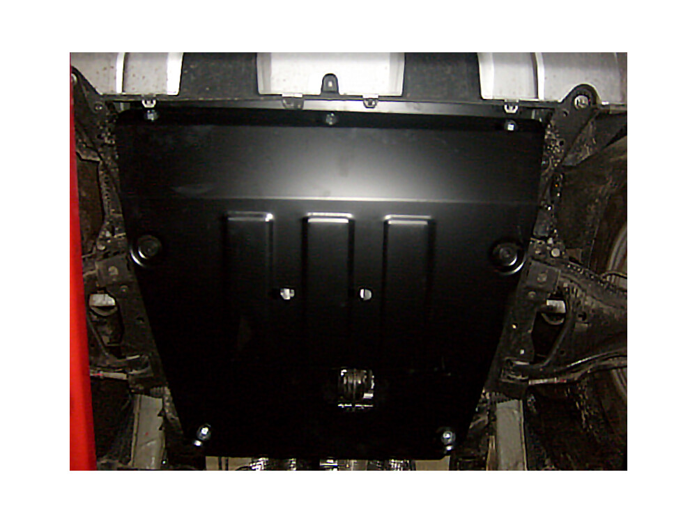 Unterfahrschutz für Dacia Duster 2015-, 2 mm Stahl gepresst (Motor + Getriebe)
