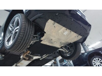 Unterfahrschutz für Audi A4 2015-, 2 mm Stahl gepresst (Motor)
