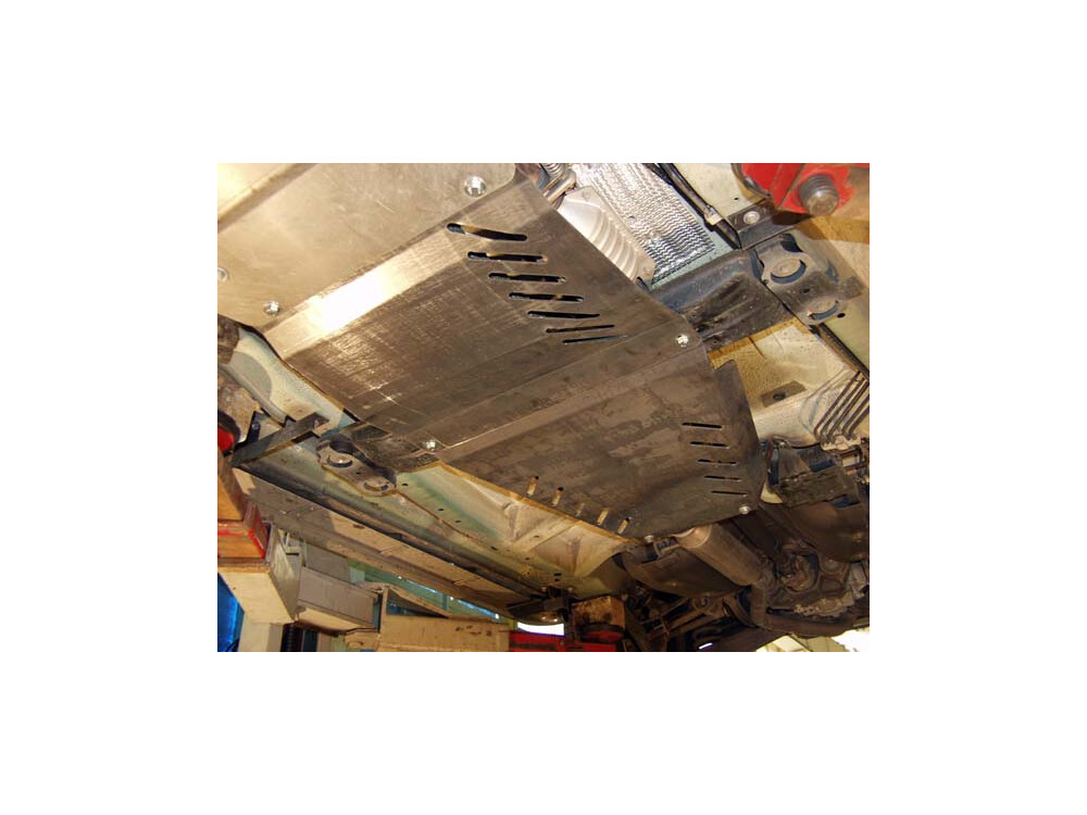 Skid plate for Suzuki Grand Vitara II, 2,5 mm steel (gear box + transfer case)