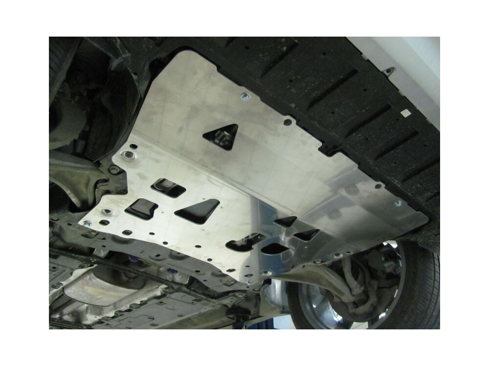Skid plate for Volvo XC90 2015-, 5 mm aluminium (engine + gear box)