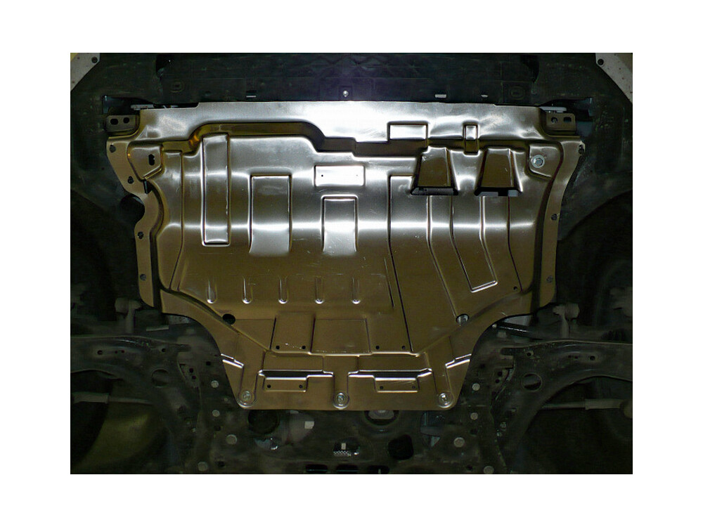 Skid plate for VW Passat B8, 3 mm aluminium (engine + gear box)