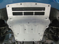 Skid plate for BMW X6 M F16, 4 mm aluminium (engine)