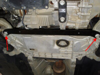 Skid plate for VW Golf VI / Golf VI Plus, 4 mm aluminium (engine + gear box)