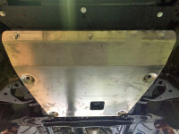 Skid plate for Dacia Duster 2015-, 5 mm aluminium (engine + gear box)