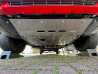 Skid plate for Peugeot Boxer 2011-, 4 mm aluminium (engine + gear box)