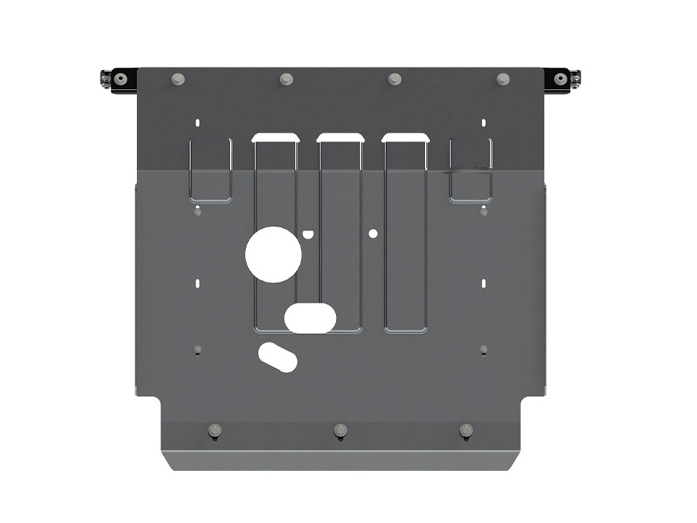 Skid plate for Citroen Jumper 2011-, 4 mm aluminium (engine + gear box)