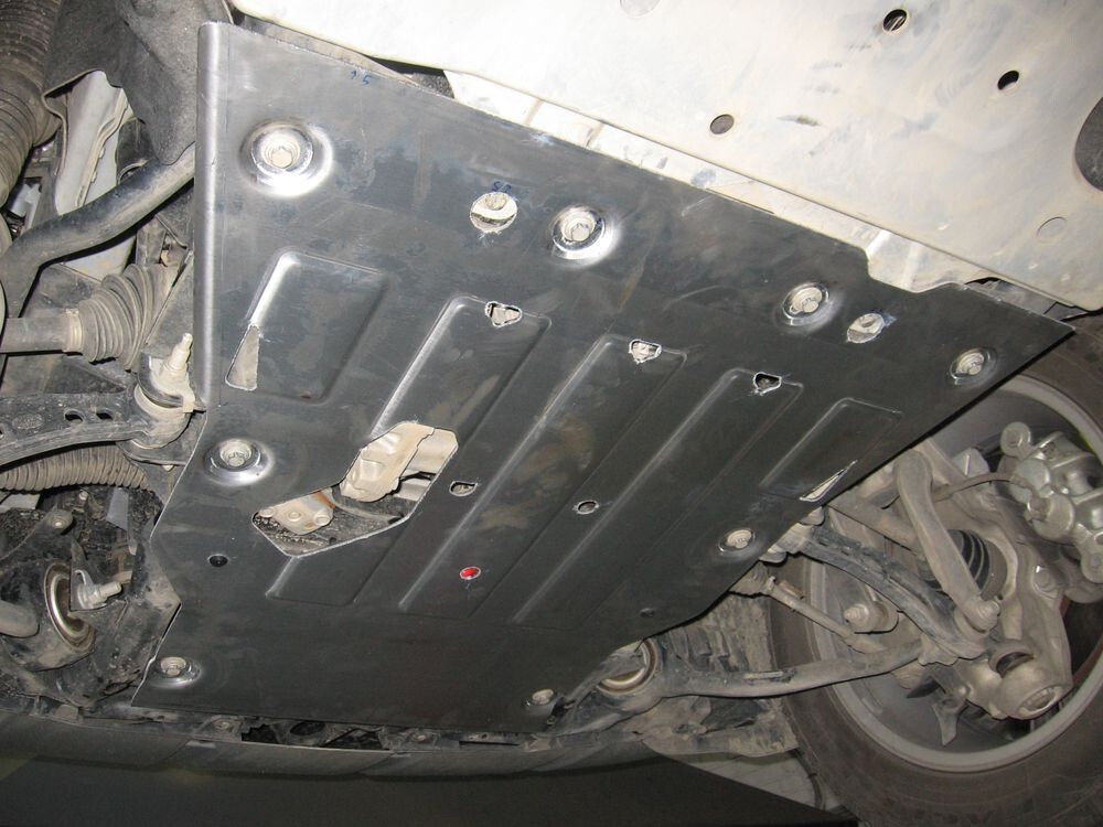 Unterfahrschutz für Land Rover Discovery V, 4 mm Aluminium gepresst (Motor)