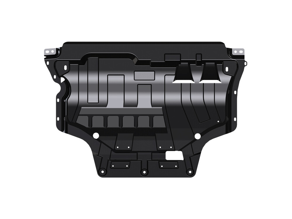 Unterfahrschutz für VW Touran 2015-, 1,8 mm Stahl gepresst (Motor + Getriebe)