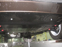 Skid plate for VW T5 / T6, 4 mm aluminium (engine + gear...