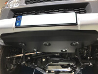 Skid plate for Suzuki Jimny 2018-, 4 mm aluminium (rear...