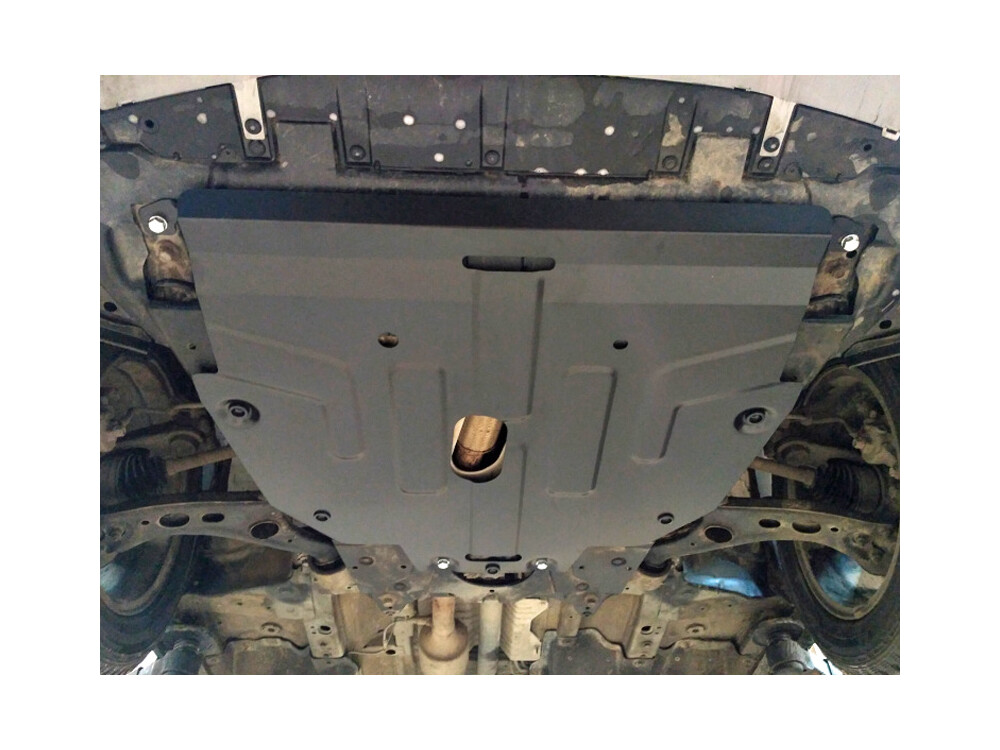 Skid plate for Honda CR-V 2018-, 5 mm aluminium (engine + gear box)