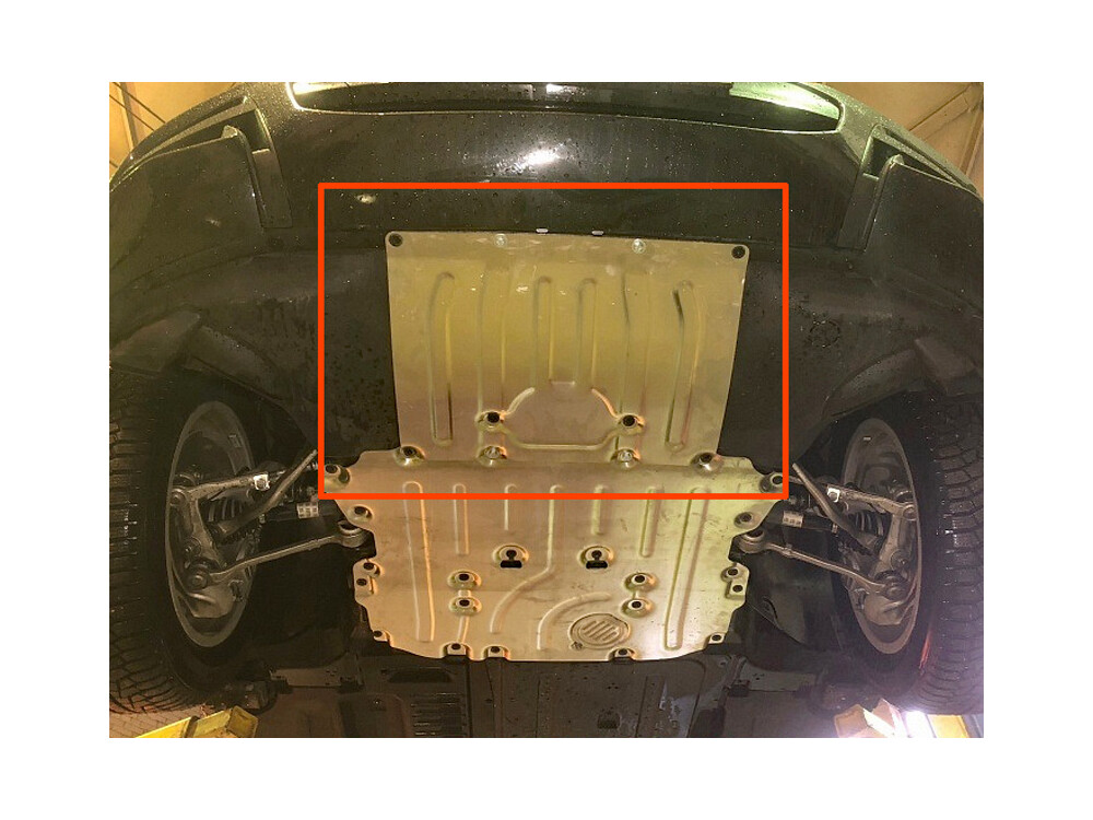 Unterfahrschutz für BMW X3 G01, 3 mm Aluminium gepresst (Motor), 288,