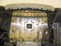 Skid plate for BMW X7 G07, 2 mm steel (radiator + engine)