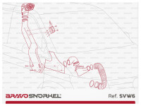 Bravo Snorkel for VW T5/T6