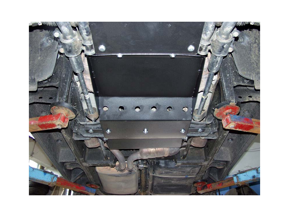 Unterfahrschutz für Mercedes M, 2 mm Stahl (Getriebe)