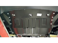 Unterfahrschutz für Mercedes Sprinter 910, 4 mm Aluminium gepresst (Motor + Getriebe)