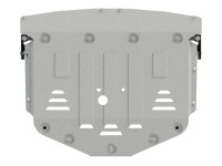 Skid plate for Renault Master 2010-, 4 mm aluminium  (engine + gear box)