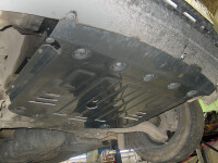 Unterfahrschutz für Renault Master 2010-, 4 mm Aluminium gepresst (Motor + Getriebe)
