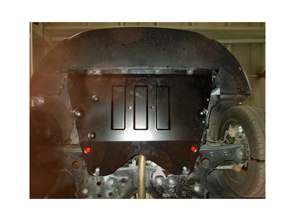 Unterfahrschutz für Fiat Doblo 2010-, 2 mm Stahl (Motor + Getriebe)