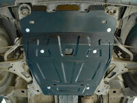 Skid plate for Suzuki Grand Vitara II, 1,8 - 2,5 mm steel (radiator + engine)