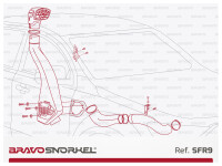 Bravo Snorkel for Ford Ranger 2AB (2012-)