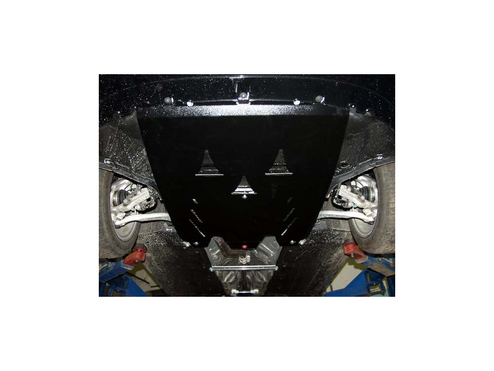 Skid plate for Audi A4 2004-, 2,5 mm steel (engine + gear box)