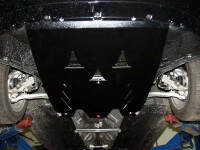 Unterfahrschutz für Audi A4 2004-, 2,5 mm Stahl...